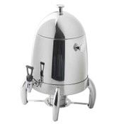 polished coffee urn