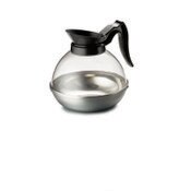 coffee decanter with black handle